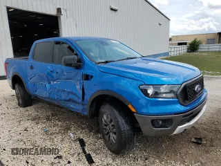 2021 Ford Ranger XL z VIN 1FTER4FHXMLD63703, wystawiony jako Copart lot #58064725 z przebiegiem 45 142 mil mil oraz Czysty tytuł • Clean title. Historia ofert i sprzedaży dostępna na DreamBid. Obrazek 4.