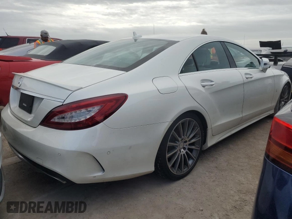 2016 Mercedes-Benz CLS with VIN WDDLJ6FB9GA181423, listed as a Copart auction lot 76265554 with 0 mi miles and Salvage Title. Bid and sale history available at carsss.com. Image 3.