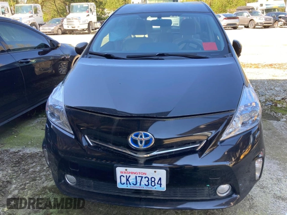 2012 Toyota Prius Two with VIN JTDZN3EU4C3074790, listed as a Copart auction lot 50764625 with Not Provided miles and Salvage Title. Bid and sale history available at DreamBid. Image 5.