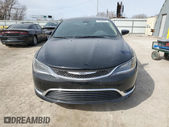 2015 Chrysler 200 Limited with VIN 1C3CCCAB7FN729781, listed as a Copart auction lot 47833635 with 80,631 mi miles and Salvage Title. Bid and sale history available at DreamBid. Image 5.