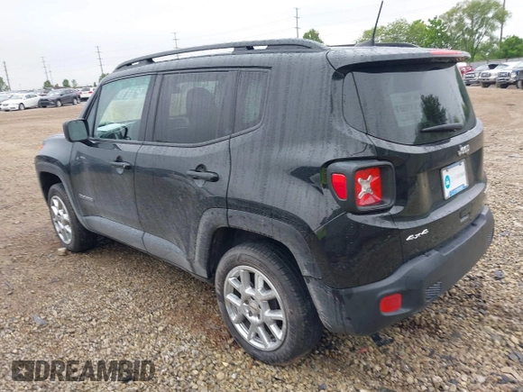 2022 Jeep Renegade Sport with VIN ZACNJDA1XNPN73830, listed as a IAAI auction lot 42362432 with 26,273 mi miles and . Bid and sale history available at DreamBid. Image 3.