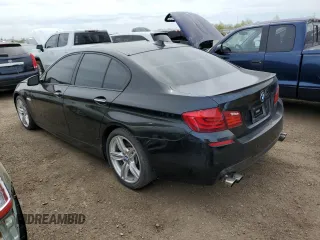 2013 BMW 5 Series 550i with VIN WBAFR9C57DDX80442, listed as a Copart auction lot 54935275 with 92,346 mi miles and Clean Title. Bid and sale history available at carsss.com. Image 2.
