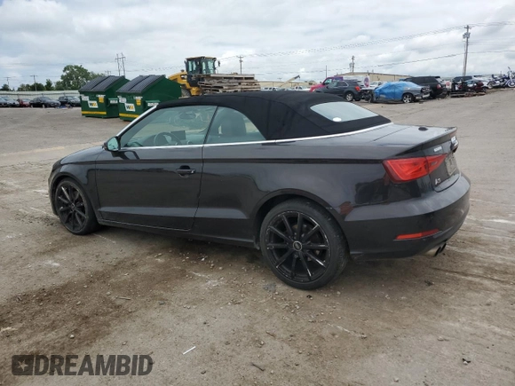 2015 Audi A3 1.8T Premium Plus with VIN WAU5CLFF8F1101636, listed as a Copart auction lot 56336754 with 125,709 mi miles and Salvage Title. Bid and sale history available at carsss.com. Image 2.