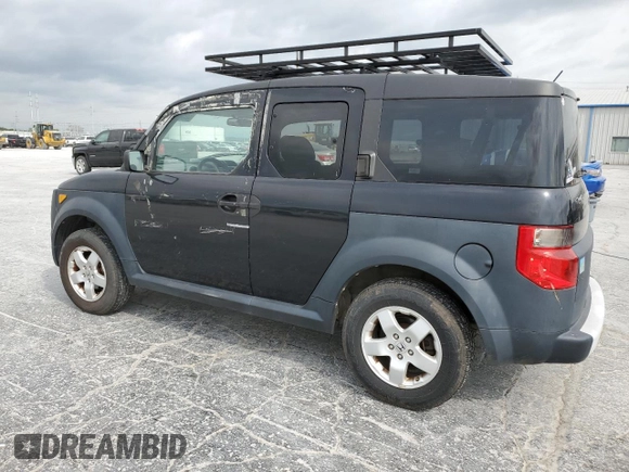 2005 Honda Element EX with VIN 5J6YH28635L027936, listed as a Copart auction lot 53956155 with 239,103 mi miles and Clean Title. Bid and sale history available at DreamBid. Image 2.