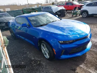 2018 Chevrolet Camaro 1LT with VIN 1G1FB1RX2J0186824, listed as a IAAI auction lot 41695655 with 103,369 mi miles. Bid and sale history available at carsss.com. Image 1.