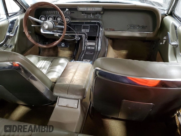 1965 Ford Thunderbird with VIN 5Y83Z133700, listed as a Copart auction lot 85529174 with Not Provided miles and Clean Title. Bid and sale history available at DreamBid. Image 8.