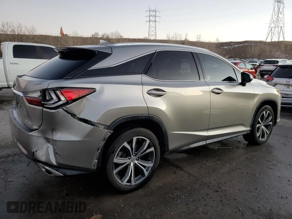 2017 Lexus RX 350 with VIN 2T2BZMCA8HC088173, listed as a Copart auction lot 83321354 with 113,988 mi miles and Salvage Title. Bid and sale history available at DreamBid. Image 3.