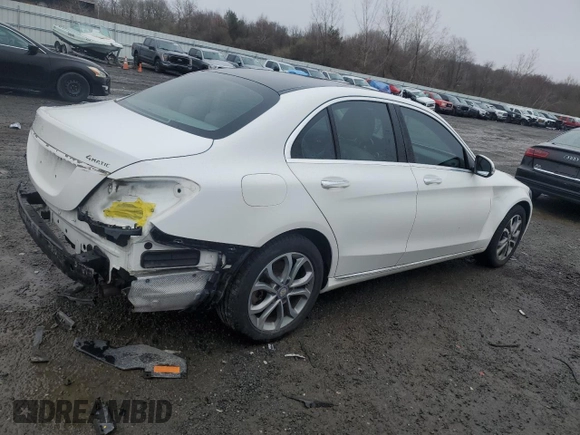 2017 Mercedes-Benz C 300 with VIN 55SWF4KB0HU188268, listed as a Copart auction lot 51310845 with 126,739 mi miles and Salvage Title. Bid and sale history available at DreamBid. Image 3.
