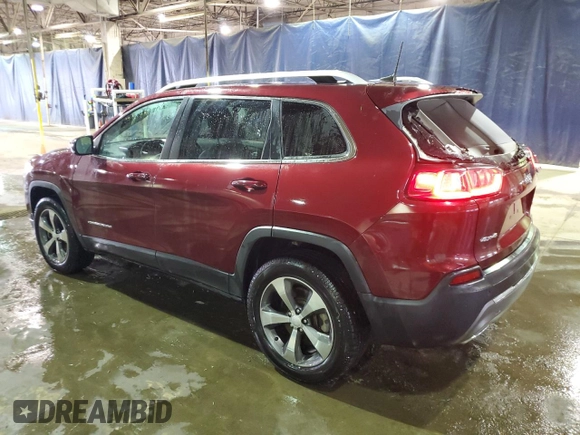 2020 Jeep Cherokee Limited with VIN 1C4PJMDN6LD538062, listed as a Copart auction lot 51171175 with 45,710 mi miles and Salvage Title. Bid and sale history available at carsss.com. Image 2.