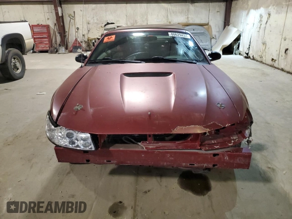 2004 Ford Mustang Deluxe with VIN 1FAFP44624F215268, listed as a Copart auction lot 60558755 with Not provided miles and Salvage title. Bid and sale history available at DreamBid. Image 5.