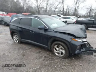 2024 Hyundai Tucson SEL with VIN KM8JB3DE0RU349277, listed as a IAAI auction lot 41411928 with 13,925 mi miles. Bid and sale history available at carsss.com. Image 1.