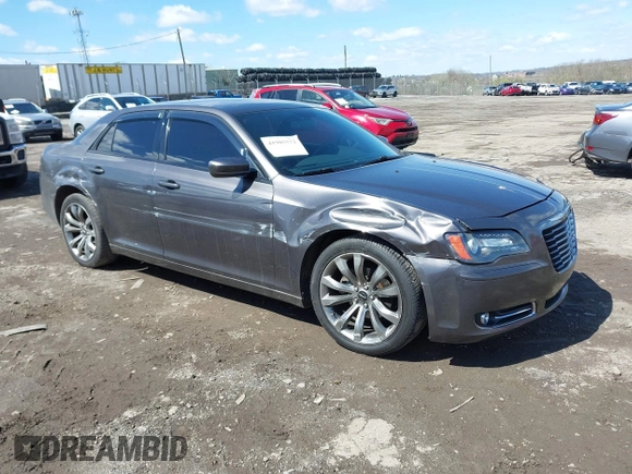 2014 Chrysler 300 with VIN 2C3CCABG4EH346967, listed as a IAAI auction lot 41985572 with 103,282 mi miles. Bid and sale history available at carsss.com. Image 1.
