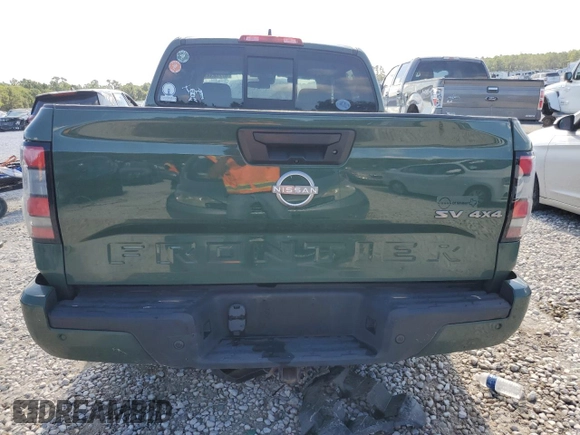 2022 Nissan Frontier S with VIN 1N6ED1EK5NN684352, listed as a Copart auction lot 67258384 with 54,732 mi miles and Salvage Title. Bid and sale history available at carsss.com. Image 6.