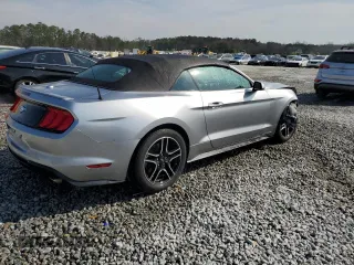 2020 Ford Mustang EcoBoost with VIN 1FATP8UH9L5179675, listed as a Copart auction lot 48813335 with 91,168 mi miles and Salvage Title. Bid and sale history available at carsss.com. Image 3.