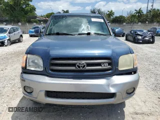 2003 Toyota Sequoia SR5 with VIN 5TDBT44A03S188921, listed as a Copart auction lot 52680205 with 236,946 mi miles and Salvage Title. Bid and sale history available at DreamBid. Image 5.