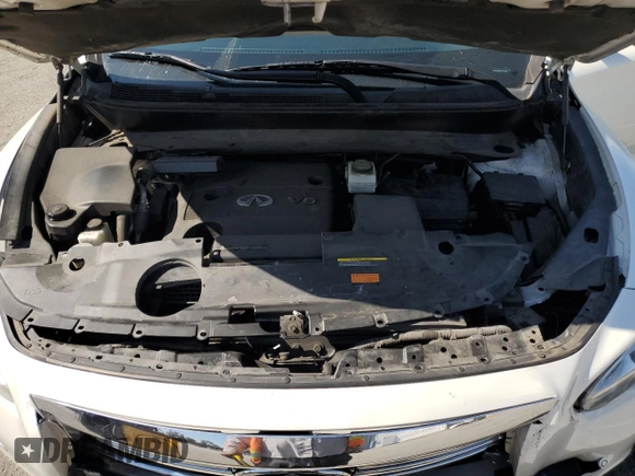2015 Infiniti QX60 with VIN 5N1AL0MM7FC537881, listed as a Copart auction lot 50093845 with 100,988 mi miles and Salvage Title. Bid and sale history available at DreamBid. Image 13.