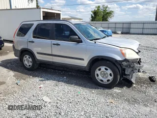 2006 Honda CR-V LX with VIN SHSRD685X6U404828, listed as a Copart auction lot 53898825 with 73,763 mi miles and Salvage Title. Bid and sale history available at DreamBid. Image 4.