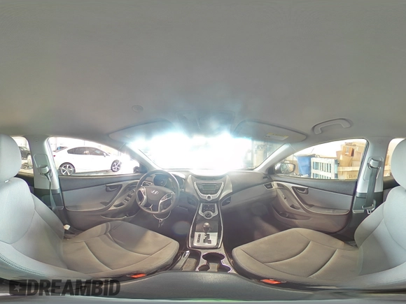 2012 Hyundai Elantra Limited z VIN 5NPDH4AE5CH137714, wystawiony jako Copart lot #55608055 z przebiegiem 88 187 mil mil oraz Szkoda całkowita • Salvage title. Historia ofert i sprzedaży dostępna na DreamBid. Obrazek 14.