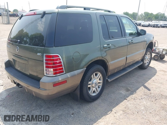 2004 Mercury Mountaineer с VIN 4M2ZU86E44ZJ51190, выставлен на аукционе IAAI как лот 42469657 с пробегом 128 784 миль миль и . История ставок и продаж доступна на DreamBid. Изображение 4.