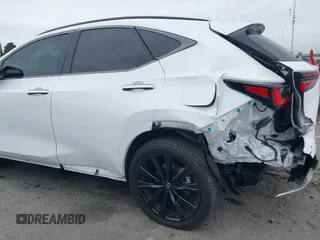 2025 Lexus NX with VIN 2T2KGCEZ4SC064091, listed as a IAAI auction lot 41882269 with 4,920 mi miles. Bid and sale history available at carsss.com. Image 17.