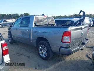 2019 Ram 1500 Big Horn with VIN 1C6RREFG9KN813705, listed as a IAAI auction lot 40697745 with 76,411 mi miles and . Bid and sale history available at DreamBid. Image 14.