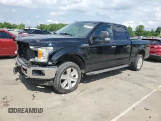 2018 Ford F-150 XL z VIN 1FTFW1EG7JFA60182, wystawiony jako Copart lot #58748075 z przebiegiem 114 189 mil mil oraz Szkoda całkowita • Salvage title. Historia ofert i sprzedaży dostępna na DreamBid. Obrazek 1.