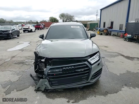 2019 Audi SQ5 Premium Plus with VIN WA1B4AFY3K2001855, listed as a Copart auction lot 46285895 with 78,250 mi miles and Non Repairable. Bid and sale history available at carsss.com. Image 14.