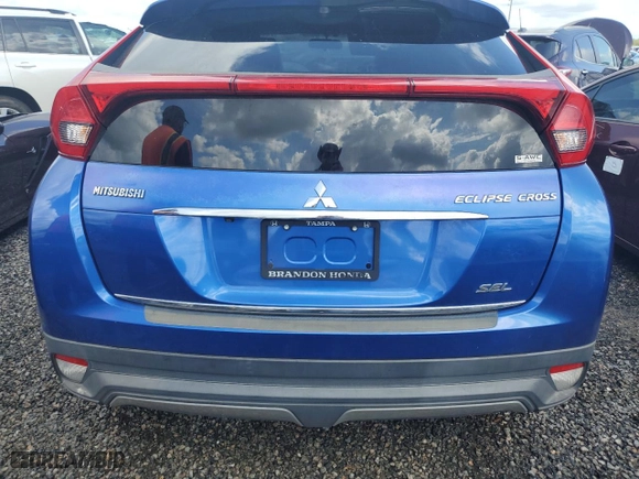 2018 Mitsubishi Eclipse Cross SE with VIN JA4AT5AA2JZ044511, listed as a Copart auction lot 75997464 with 0 mi miles and Salvage Title. Bid and sale history available at carsss.com. Image 6.
