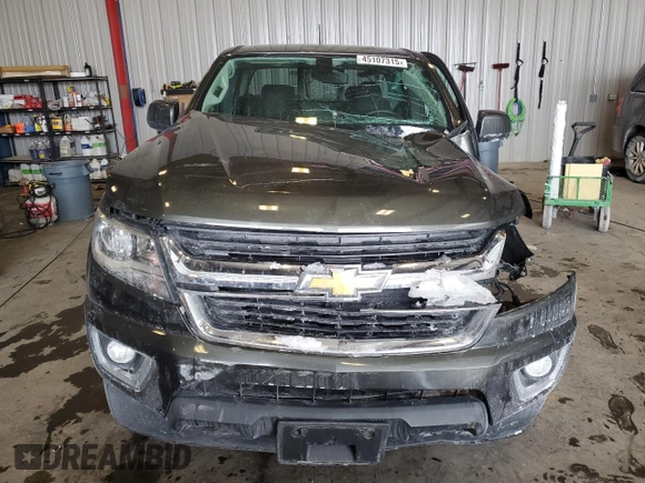 2018 Chevrolet Colorado 4WD LT with VIN 1GCHTCEN2J1128347, listed as a Copart auction lot 45107315 with 98,101 mi miles and Non Repairable. Bid and sale history available at carsss.com. Image 5.