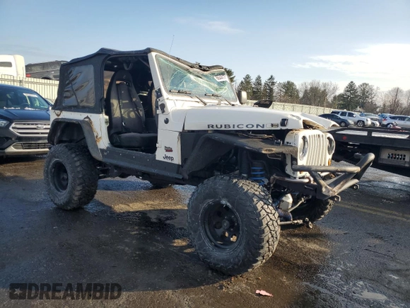 2005 Jeep Wrangler Rubicon with VIN 1J4FA69S05P306428, listed as a Copart auction lot 86441714 with 74,174 mi miles and Salvage Title. Bid and sale history available at carsss.com. Image 4.