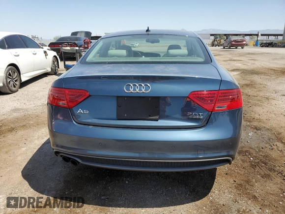 2016 Audi A5 Premium Plus с VIN WAUM2AFR9GA057323, выставлен на аукционе Copart как лот 60659775 с пробегом 107 965 миль миль и Списание • Salvage title. История ставок и продаж доступна на DreamBid. Изображение 6.