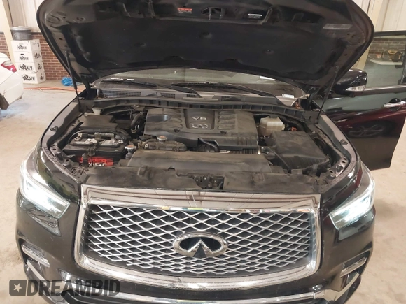 2021 Infiniti QX80 Luxe with VIN JN8AZ2AE8M9272267, listed as a IAAI auction lot 41408983 with 86,188 mi miles and . Bid and sale history available at DreamBid. Image 10.