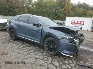 2022 Mazda CX-9 Grand Touring with VIN JM3TCBDY1N0611265, listed as a Copart auction lot 75886224 with 58,355 mi miles and Salvage Title. Bid and sale history available at carsss.com. Image 4.