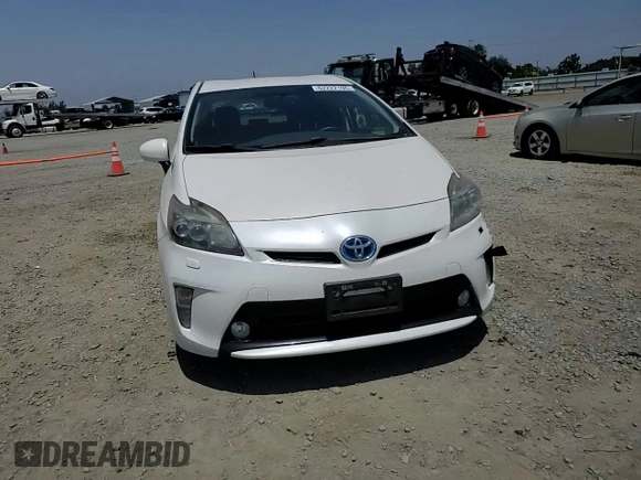 2013 Toyota Prius One with VIN JTDKN3DU1D5627145, listed as a Copart auction lot 62222195 with 197,656 mi miles and Salvage title. Bid and sale history available at DreamBid. Image 13.