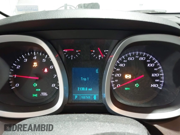 2011 Chevrolet Equinox 2LT with VIN 2CNALPEC0B6330797, listed as a IAAI auction lot 41461525 with 170,000 mi miles and . Bid and sale history available at carsss.com. Image 7.