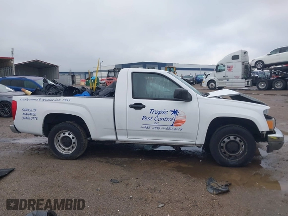 2012 GMC Canyon Work Truck with VIN 1GTC5LF99C8125249, listed as a IAAI auction lot 41661284 with 145,262 mi miles. Bid and sale history available at carsss.com. Image 13.
