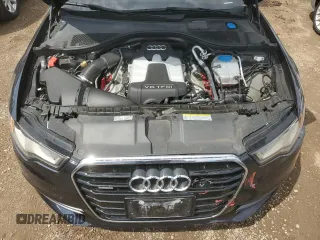 2014 Audi A6 Premium Plus with VIN WAUFGAFC2EN162765, listed as a Copart auction lot 54138005 with 32,580 mi miles and Salvage title. Bid and sale history available at DreamBid. Image 11.