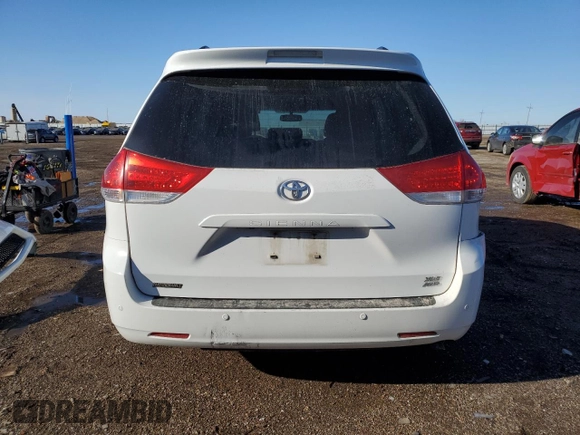 2014 Toyota Sienna Ltd with VIN 5TDDK3DC2ES074333, listed as a Copart auction lot 50021345 with 116,870 mi miles and Salvage Title. Bid and sale history available at carsss.com. Image 6.