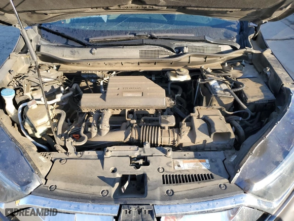 2017 Honda CR-V EX with VIN 7FARW1H55HE040975, listed as a Copart auction lot 42778195 with 0 mi miles and Salvage Title. Bid and sale history available at carsss.com. Image 12.