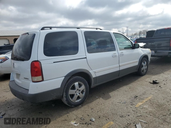 2005 Pontiac Montana 1SB with VIN 1GMDV33L25D155901, listed as a Copart auction lot 44400685 with 225,223 mi miles and Salvage Title. Bid and sale history available at DreamBid. Image 3.