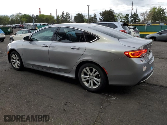 2015 Chrysler 200 Limited with VIN 1C3CCCAB6FN748483, listed as a Copart auction lot 56066135 with 142,359 mi miles and Salvage title. Bid and sale history available at DreamBid. Image 2.