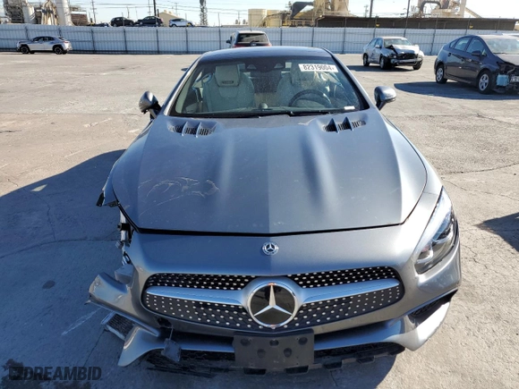 2019 Mercedes-Benz SL-Class SL 550 with VIN WDDJK7DAXKF055166, listed as a Copart auction lot 82319004 with 61,282 mi miles and Salvage Title. Bid and sale history available at carsss.com. Image 5.