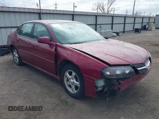 2005 Chevrolet Impala LS with VIN 2G1WH52K259323566, listed as a IAAI auction lot 41856644 with 143,247 mi miles and . Bid and sale history available at DreamBid. Image 1.