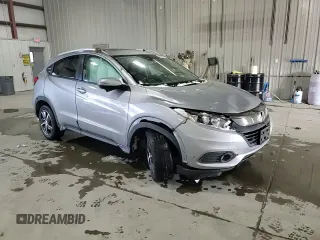 2022 Honda HR-V EX-L with VIN 3CZRU6H72NM719622, listed as a Copart auction lot 86603854 with 37,368 mi miles and Salvage Title. Bid and sale history available at carsss.com. Image 11.