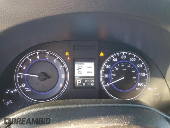 2015 Infiniti Q40 with VIN JN1CV6AR8FM524497, listed as a Copart auction lot 74764554 with 83,989 mi miles and Salvage Title. Bid and sale history available at carsss.com. Image 9.