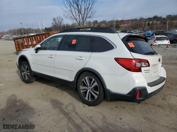 2018 Subaru Outback Limited with VIN 4S4BSANC1J3389030, listed as a Copart auction lot 46066065 with 0 mi miles and Salvage Title. Bid and sale history available at carsss.com. Image 2.