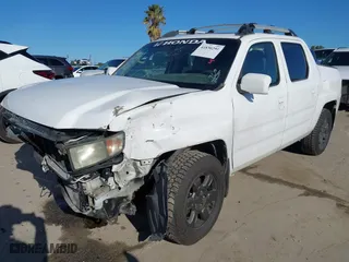 2007 Honda Ridgeline RTL w/Leather with VIN 2HJYK16527H521938, listed as a IAAI auction lot 41830294 with 1 mi miles. Bid and sale history available at carsss.com. Image 2.