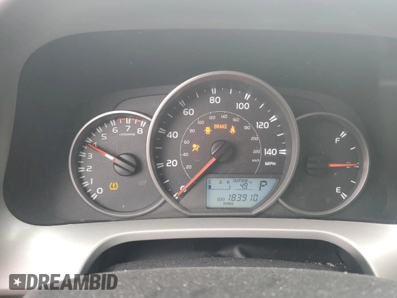 2016 Toyota RAV4 LE with VIN 2T3BFREV2GW454983, listed as a Copart auction lot 49323025 with 183,910 mi miles and Salvage Title. Bid and sale history available at DreamBid. Image 9.