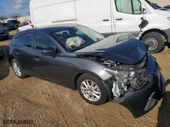 2014 Mazda Mazda3 i Touring with VIN 3MZBM1L72EM117270, listed as a Copart auction lot 84913664 with 0 mi miles and Salvage Title. Bid and sale history available at carsss.com. Image 4.
