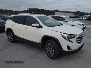 2020 GMC Terrain SLT with VIN 3GKALVEX6LL229373, listed as a IAAI auction lot 40865802 with 85,313 mi miles. Bid and sale history available at carsss.com. Image 1.
